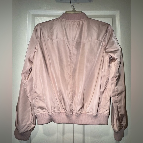 Hei Hei Anthropologie-Pink Bomber Jacket. Size XS VGUC - Picture 2 of 12